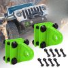 Heavy-Duty Front Bumper D-Ring Shackle Mounts
