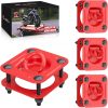 Heavy-Duty Recessed D-Ring Tie-Down Anchors with Backing Plates & Hole Saw Kit