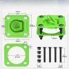 Heavy-Duty Recessed D-Ring Tie-Down Anchors with Backing Plates & Hole Saw Kit