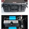 Haifeng Professional 12V Heavy-Duty Twin-Cylinder On-Board Air Compressor Kit with Protective Flight Case