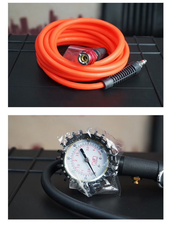 Haifeng Professional 12V Heavy-Duty Twin-Cylinder On-Board Air Compressor Kit with Protective Flight Case
