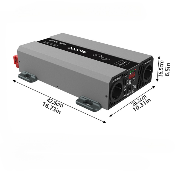 2000W Pure Sine Wave Car Power Inverter