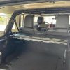 Premium Foldable Rear Trunk Double-Layer Cargo Shelf for Jeep Wrangler JL – Bolt-On No-Drill Multi-Functional Storage Rack
