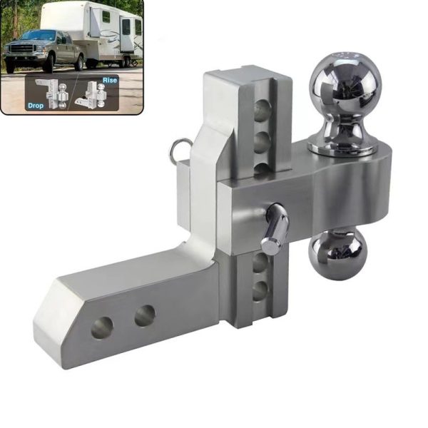 Lightweight Car Hook Traction Double Ball Auto Trailer Hook